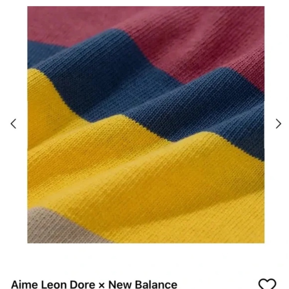 Aime Leon Dore x New Balance XXL Rainier Rugby Long Sleeve Shirt Striped - Picture 16 of 16